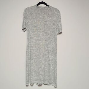 Banana Republic Factory Gray Short Sleeve Dress